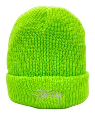 中古・古着通販】stussy (ステューシー) ニット帽 イエロー｜ブランド