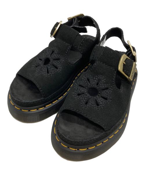 Dr.Martens（ドクターマーチン）Dr.Martens (ドクターマーチン) DUNNET FLOWER/ダネットフラワー ブラック サイズ:UK3の古着・服飾アイテム
