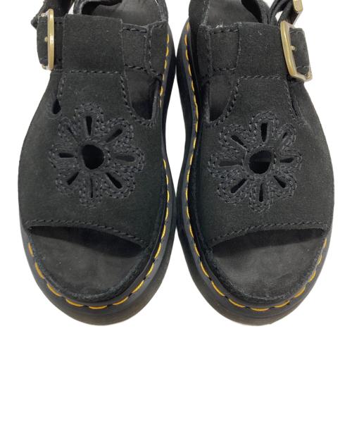 Dr.Martens（ドクターマーチン）Dr.Martens (ドクターマーチン) DUNNET FLOWER/ダネットフラワー ブラック サイズ:UK3の古着・服飾アイテム