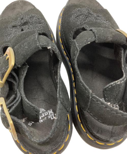 Dr.Martens（ドクターマーチン）Dr.Martens (ドクターマーチン) DUNNET FLOWER/ダネットフラワー ブラック サイズ:UK3の古着・服飾アイテム