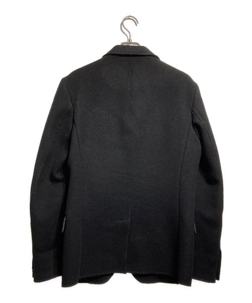 PRADA（プラダ）PRADA (プラダ) カットオフウール3Bジャケット ブラック サイズ:48の古着・服飾アイテム