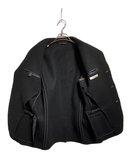 PRADA（プラダ）PRADA (プラダ) カットオフウール3Bジャケット ブラック サイズ:48の古着・服飾アイテム