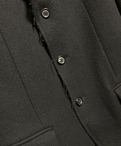 PRADA（プラダ）PRADA (プラダ) カットオフウール3Bジャケット ブラック サイズ:48の古着・服飾アイテム