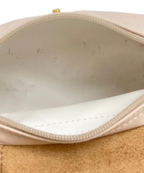 LONGCHAMP（ロンシャン）LONGCHAMP (ロンシャン) ル プリアージュ XS/Le Pliage XS ベージュ×ブラウンの古着・服飾アイテム