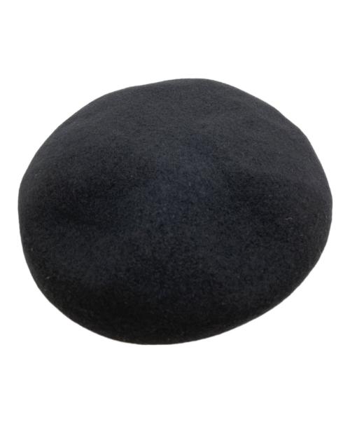 Vivienne Westwood（ヴィヴィアンウエストウッド）Vivienne Westwood (ヴィヴィアンウエストウッド) ベレー帽/Beret ブラック サイズ:S/Mの古着・服飾アイテム