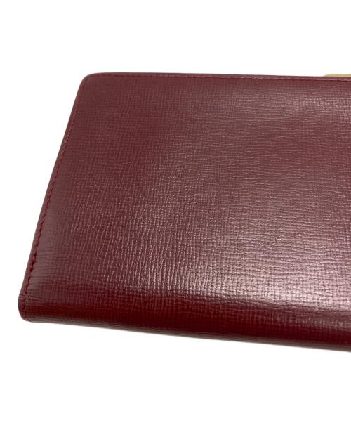 Cartier（カルティエ）Cartier (カルティエ) マストドゥカルティエ 三つ折り長財布/Must de Cartier ブラウンの古着・服飾アイテム