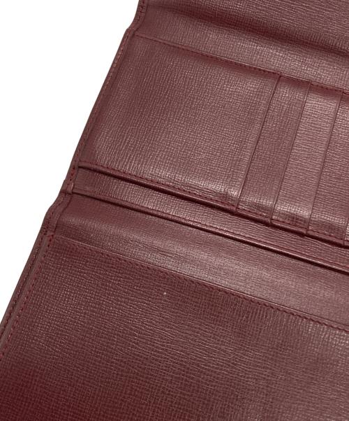 Cartier（カルティエ）Cartier (カルティエ) マストドゥカルティエ 三つ折り長財布/Must de Cartier ブラウンの古着・服飾アイテム
