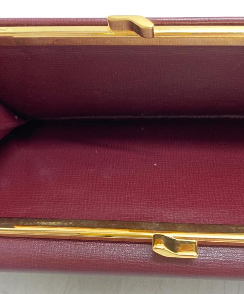 Cartier（カルティエ）Cartier (カルティエ) マストドゥカルティエ 三つ折り長財布/Must de Cartier ブラウンの古着・服飾アイテム