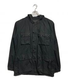 UNDERCOVERISM（アンダーカバーイズム）の古着「マルチポケットフーデッドコート/Multi-pocket hooded coat」｜ブラック