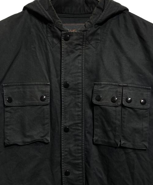 UNDERCOVERISM（アンダーカバーイズム）UNDERCOVERISM (アンダーカバーイズム) マルチポケットフーデッドコート/Multi-pocket hooded coat ブラック サイズ:Ｌの古着・服飾アイテム
