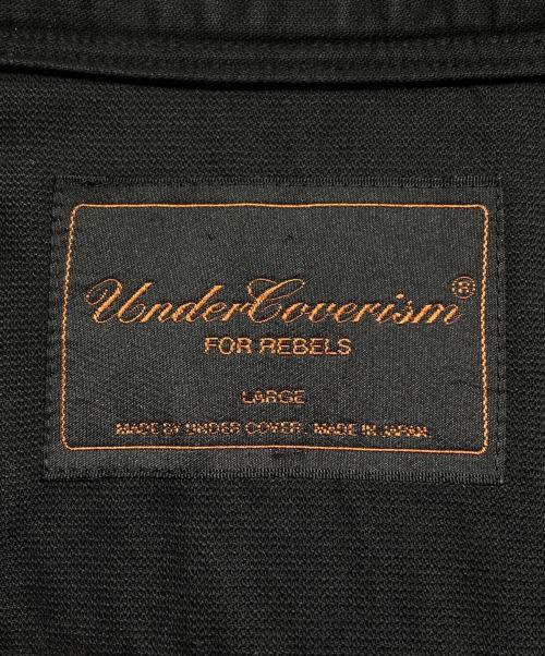 UNDERCOVERISM（アンダーカバーイズム）UNDERCOVERISM (アンダーカバーイズム) マルチポケットフーデッドコート/Multi-pocket hooded coat ブラック サイズ:Ｌの古着・服飾アイテム
