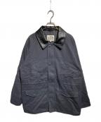 MARITHE+FRANCOIS GIRBAUDマリテフランソワジルボー）の古着「COTTON WASHED HUNTING JACKET」｜ブラック