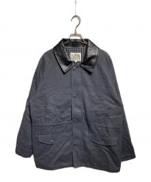 MARITHE+FRANCOIS GIRBAUD（マリテフランソワジルボー）の古着「COTTON WASHED HUNTING JACKET」｜ブラック