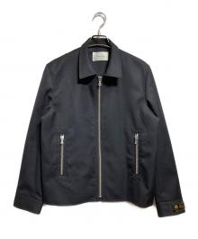 MAISON SPECIAL（メゾンスペシャル）の古着「Schonherr Dress-Fit Harrington Jacket/シェーンヘル ドレスフィット ハリントンジャケット」｜ブラック