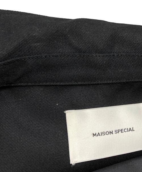 MAISON SPECIAL（メゾンスペシャル）MAISON SPECIAL (メゾンスペシャル) Schonherr Dress-Fit Harrington Jacket/シェーンヘル ドレスフィット ハリントンジャケット ブラック サイズ:1の古着・服飾アイテム