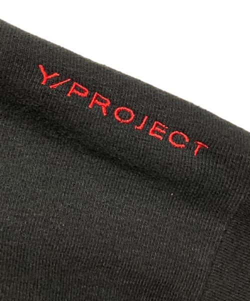 Y. PROJECT（ワイプロジェクト）Y. PROJECT (ワイプロジェクト) プルオーバーパーカー ブラック サイズ:Ｍの古着・服飾アイテム