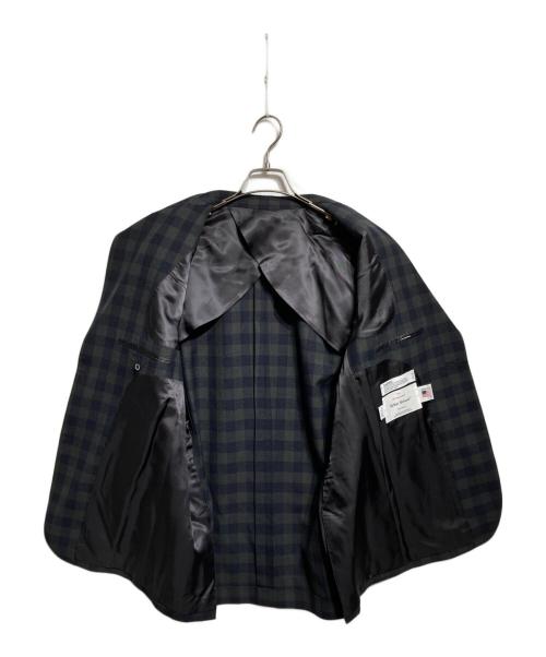 DAIRIKU（ダイリク）DAIRIKU (ダイリク) D School Check Tailored Jacket グレー サイズ:Ｌの古着・服飾アイテム