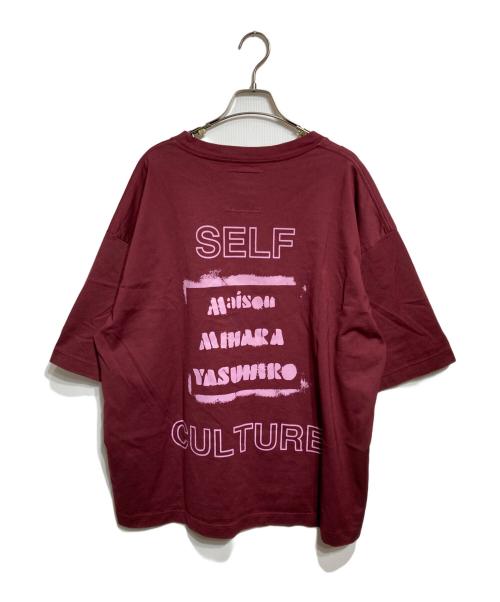 Maison MIHARA YASUHIRO（メゾン ミハラ ヤスヒロ）Maison MIHARA YASUHIRO (メゾン ミハラ ヤスヒロ) ベアプリントTシャツ レッド サイズ:48の古着・服飾アイテム