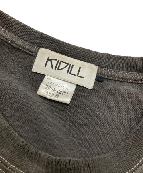 KIDILL（キディル）KIDILL (キディル) DESTROY T-SHIRT グレー サイズ:freeの古着・服飾アイテム