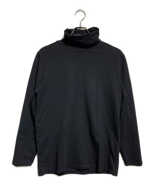 JIL SANDER+（ジルサンダープラス）JIL SANDER+ (ジルサンダープラス) タートルネックカットソー ブラック サイズ:Ｍの古着・服飾アイテム