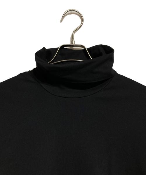 JIL SANDER+（ジルサンダープラス）JIL SANDER+ (ジルサンダープラス) タートルネックカットソー ブラック サイズ:Ｍの古着・服飾アイテム