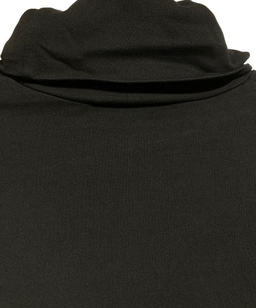 JIL SANDER+（ジルサンダープラス）JIL SANDER+ (ジルサンダープラス) タートルネックカットソー ブラック サイズ:Ｍの古着・服飾アイテム