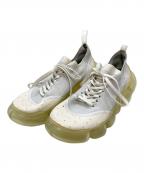 groundsグラウンズ）の古着「エアソールスニーカー / Air-sole sneakers」｜ホワイト
