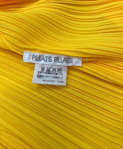 PLEATS PLEASE（プリーツプリーズ）PLEATS PLEASE (プリーツプリーズ) プリーツカーディガン オレンジ サイズ:4の古着・服飾アイテム