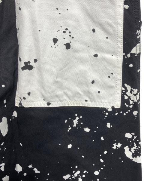 OAMC（オーエーエムシー）OAMC (オーエーエムシー) ペイント加工パンツ ブラック サイズ:31の古着・服飾アイテム