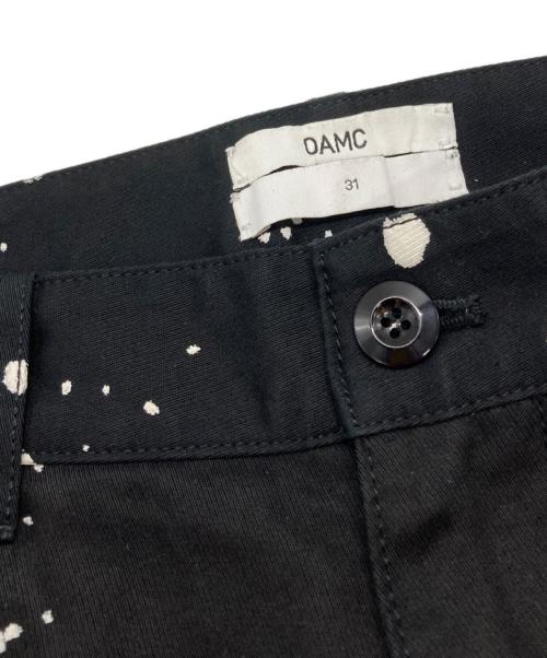 OAMC（オーエーエムシー）OAMC (オーエーエムシー) ペイント加工パンツ ブラック サイズ:31の古着・服飾アイテム