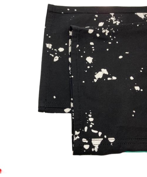OAMC（オーエーエムシー）OAMC (オーエーエムシー) ペイント加工パンツ ブラック サイズ:31の古着・服飾アイテム