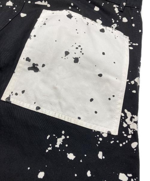 OAMC（オーエーエムシー）OAMC (オーエーエムシー) ペイント加工パンツ ブラック サイズ:31の古着・服飾アイテム
