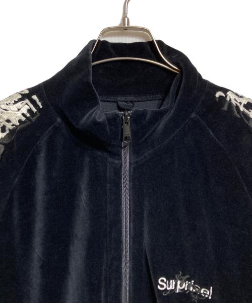 doublet（ダブレット）doublet (ダブレット) LINED CHAOS EMBROIDERY TRACK JACKET ブラック サイズ:Ｌの古着・服飾アイテム