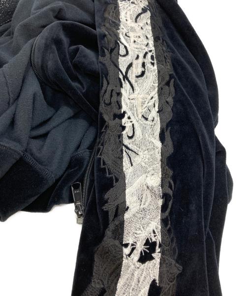 doublet（ダブレット）doublet (ダブレット) LINED CHAOS EMBROIDERY TRACK JACKET ブラック サイズ:Ｌの古着・服飾アイテム