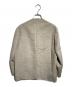 edition (エディション) TWEED ノーカラージャケット ベージュ サイズ:Free：18000円