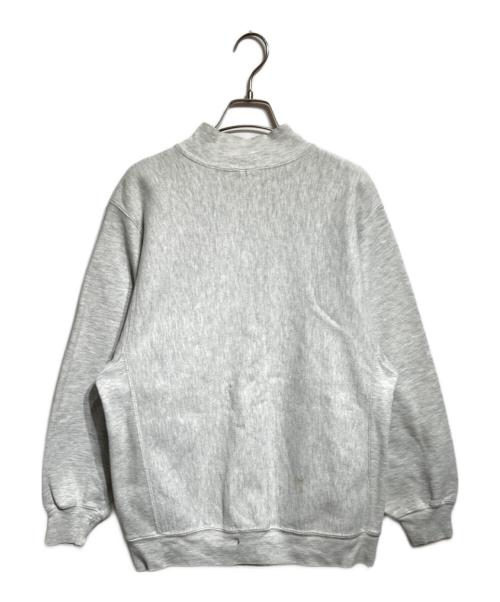 Champion（チャンピオン）Champion (チャンピオン) 90s リバースウィーブスナップカーディガン０＠ グレー サイズ:Ｍの古着・服飾アイテム