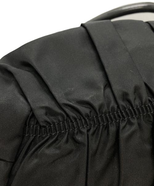 PRADA（プラダ）PRADA (プラダ) ギャザーナイロンハンドバッグ/Gathered Nylon Handbag ブラックの古着・服飾アイテム
