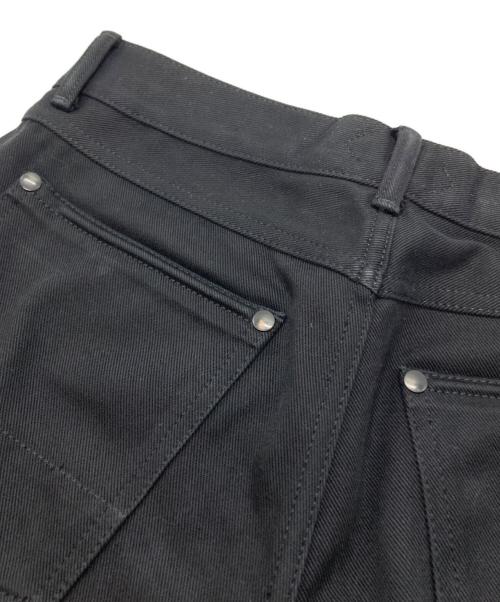 TOM FORD（トムフォード）TOM FORD (トムフォード) ストレートコットンデニムパンツ ブラック サイズ:29の古着・服飾アイテム