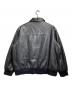 CROFT&BARROW (クロフトアンドバロー) レザージャケット ブラック サイズ:ＸＬ：16000円