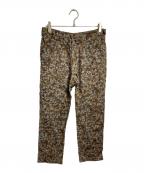 COMME des GARCONS HOMME PLUSコムデギャルソンオムプリュス）の古着「ストレートカモフラパンツ/ Straight-leg camouflage pants」｜ブラウン