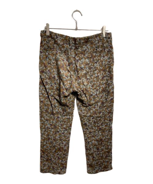 COMME des GARCONS HOMME PLUS（コムデギャルソンオムプリュス）COMME des GARCONS HOMME PLUS (コムデギャルソンオムプリュス) ストレートカモフラパンツ/ Straight-leg camouflage pants ブラウン サイズ:Sの古着・服飾アイテム