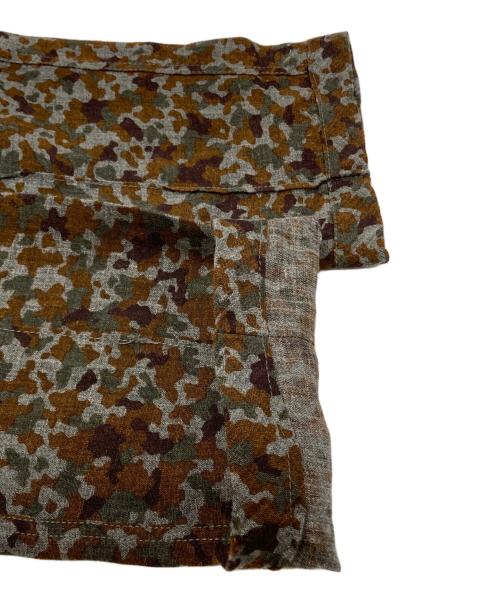 COMME des GARCONS HOMME PLUS（コムデギャルソンオムプリュス）COMME des GARCONS HOMME PLUS (コムデギャルソンオムプリュス) ストレートカモフラパンツ/ Straight-leg camouflage pants ブラウン サイズ:Sの古着・服飾アイテム