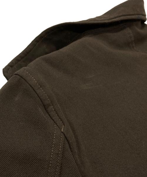COMME des GARCONS HOMME PLUS（コムデギャルソンオムプリュス）COMME des GARCONS HOMME PLUS (コムデギャルソンオムプリュス) ポリ縮テーラードジャケット/Tailored jacket ブラウン サイズ:Ｓの古着・服飾アイテム