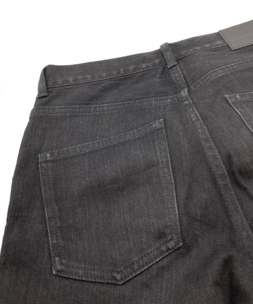 UNDERCOVER（アンダーカバー）UNDERCOVER (アンダーカバー) ストレッチカツラギ ニーピラスタッズ スリムパンツ ブラック サイズ:2の古着・服飾アイテム