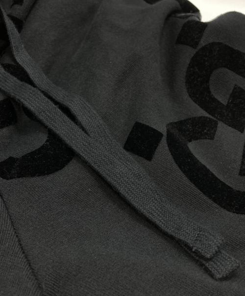 GUCCI（グッチ）GUCCI (グッチ) GGフロックプリント スウェットパンツ/Flock-print sweatpants ブラック サイズ:XSの古着・服飾アイテム