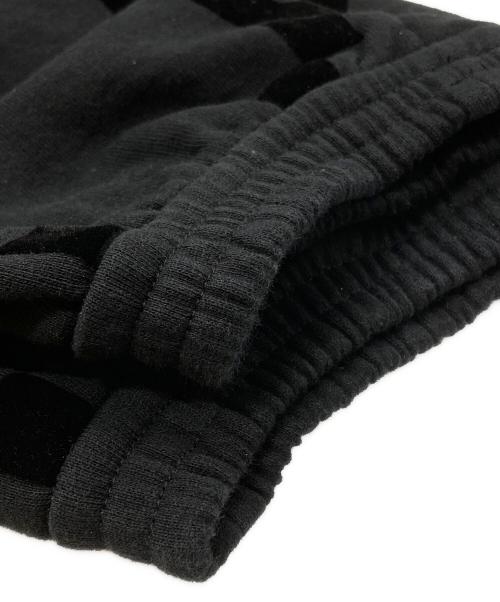 GUCCI（グッチ）GUCCI (グッチ) GGフロックプリント スウェットパンツ/Flock-print sweatpants ブラック サイズ:XSの古着・服飾アイテム