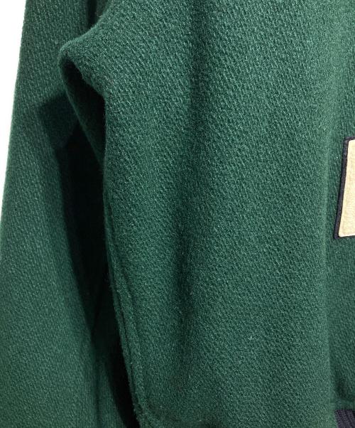 POLO RALPH LAUREN（ポロ・ラルフローレン）POLO RALPH LAUREN (ポロ・ラルフローレン) NEWYORK YANKEES (ニューヨークヤンキース) スタジャン/Varsity jacket グリーン サイズ:Ｌの古着・服飾アイテム