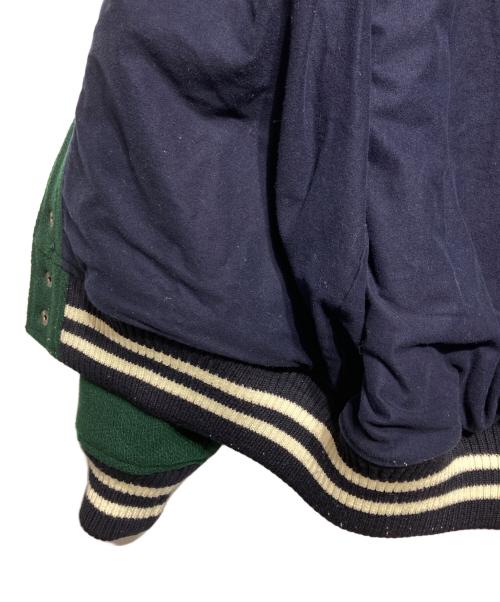POLO RALPH LAUREN（ポロ・ラルフローレン）POLO RALPH LAUREN (ポロ・ラルフローレン) NEWYORK YANKEES (ニューヨークヤンキース) スタジャン/Varsity jacket グリーン サイズ:Ｌの古着・服飾アイテム