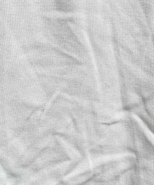 CHANEL（シャネル）CHANEL (シャネル) バックヘンリーネックカットソー/Back-henley neck cut-and-sew top ホワイト サイズ:34の古着・服飾アイテム