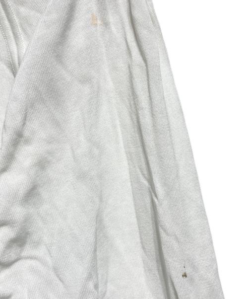 CHANEL（シャネル）CHANEL (シャネル) バックヘンリーネックカットソー/Back-henley neck cut-and-sew top ホワイト サイズ:34の古着・服飾アイテム